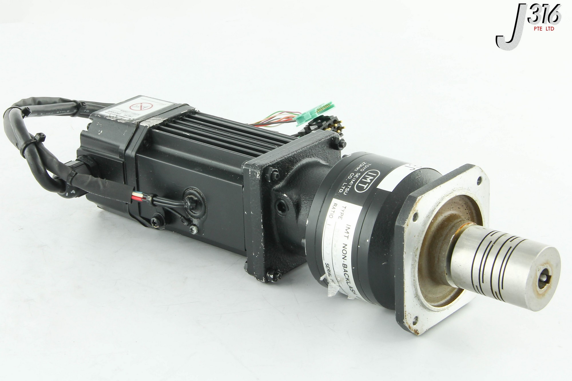 4276 YASKAWA AC SERVO MOTOR W/IMT BM2-25B-A5YERAK1 NON-BACKLASH… –  J316Gallery